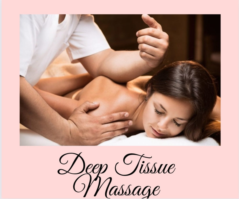 Deep Tissue Back, Neck, Shoulder Massage 1hr - Rejuveness