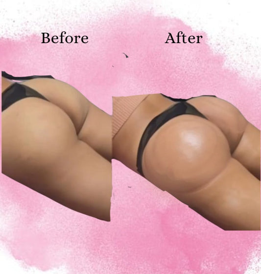 Bigger Booty Pink Serum | Natural Body Oil Plumping Serum