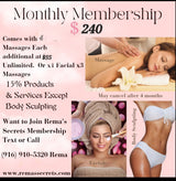 x3 Massage Membership